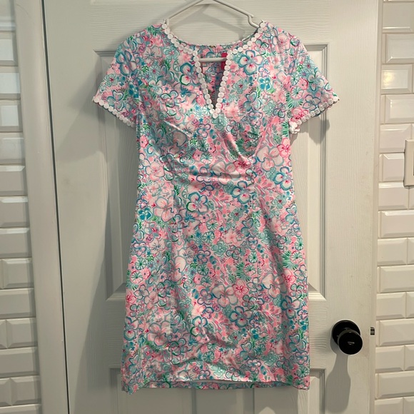 Lilly Pulitzer Braylin Stretch Shift Dress NWT - Picture 2 of 9